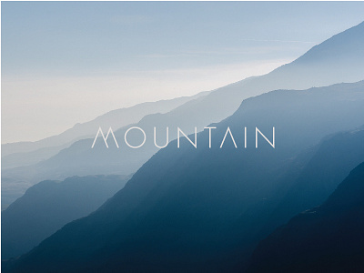 Mountain logo mountain