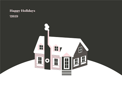 Happy Holidays illustration
