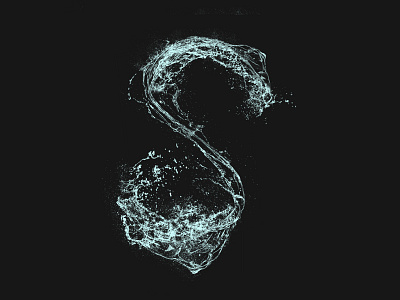 S, 36 Days Of Type 36 days of type alphabet art design graphic lettering letters photoshop q type typography water