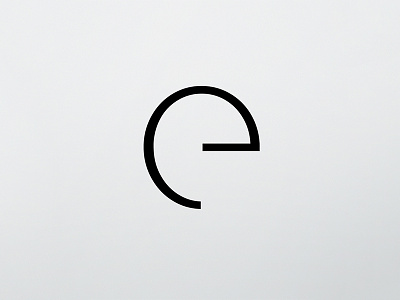 E, 36 Days Of Type 2017 36 days of type alphabet design graphic icon letter line minimalism minimalist shape type typography
