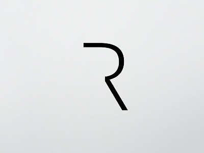 R, 36 Days Of Type 2017 36 days of type alphabet design graphic icon letter line minimalism minimalist shape type typography