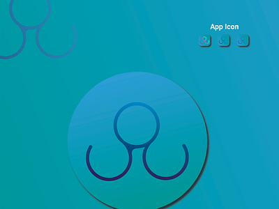 Circle Branding Negative Space Logo