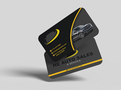 Car Services Business Card business card corporate graphic design modern premium professional stationary unique visiting