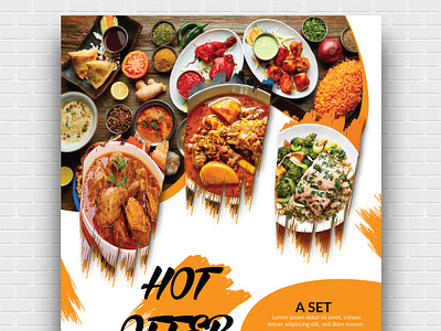 Restaurant Food Flyer Design