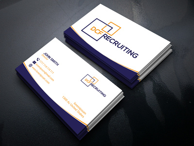 Modern business Card Design branding business card creative design graphic design modern professional