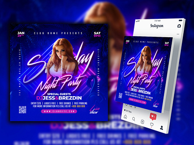 Party flyer design churchflyer clubflyer djflyer eventflyer fridayflyer hiphopflyer partyflyer