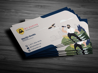 Modern business card design