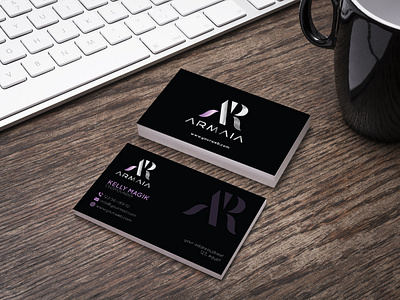 Clothing company business card design 