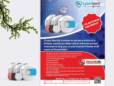 CYBER WATCH FLYER DESIGN corporate flyer creative flyer cyber flyer modern flyer product sale flyer professional flyer unique flyer watch flyer