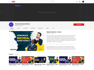 YouTube Thumbnail Design banner business creative graphic design professional social media thumbnail tik tok youtube