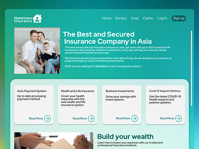 Hometown Insurance Agency Web Design
