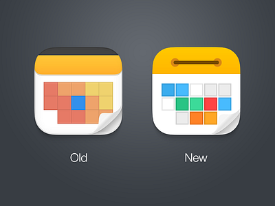 Calendars 5 - redesign icon app calendars grey icon ios 7 ipad iphone orange readdle redesign upgrade yellow