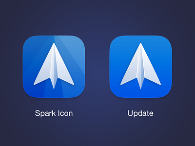 Update icon for Spark - Smart Email App by Oleh Sukhorukov on Dribbble