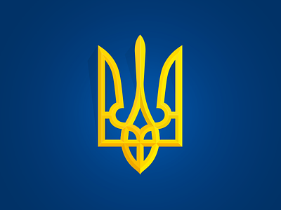 Coat Of Ukraine blue coat gold pray ua ukraine yellow