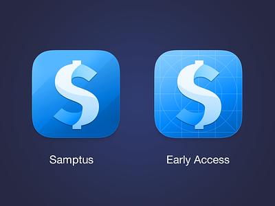 Daily expense tracker - Samptus access app early finance icon ios money startup sumptus