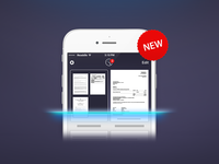 Splash, Promo Banner for Scanner Pro