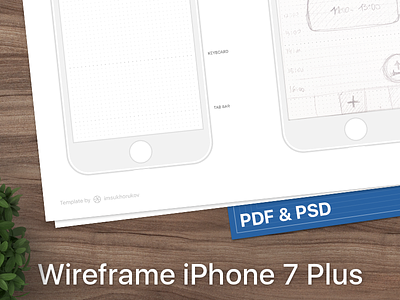 iPhone 7 wireframe 7 free ios ios10 iphone mobile pdf plus psd seven template wireframes