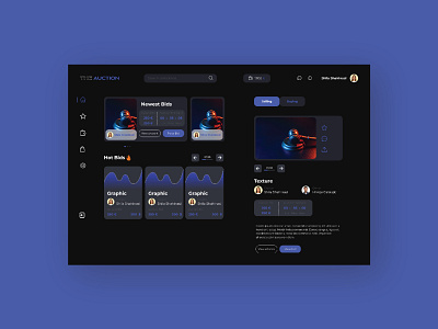 Dashboard (Dark Ui UX Design)