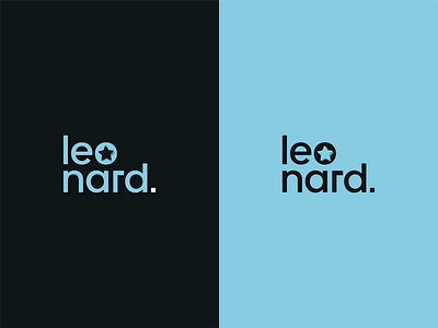Leonard- Personal logo design branding design graphic design logo typography vector