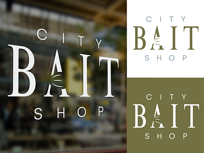 City Bait Shop logo adobe illustrator design graphic design illustration illustrator logo logo design photoshop