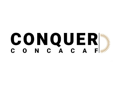 Conquer CONCACAF Logo branding design graphic design illustration logo photoshop soccer video games youtube