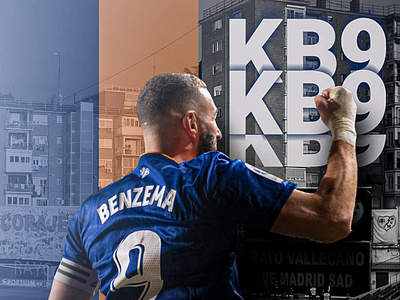 Karim Benzema - Sports Edit benzema design graphic design photoshop real madrid soccer sports sports edits