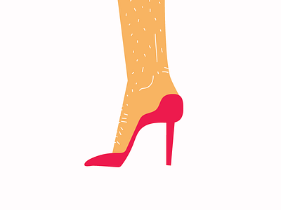 Classy illustration legs