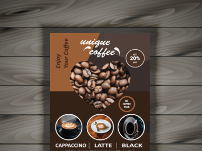 COFFEE SHOP FLYER DESGIN graphic design
