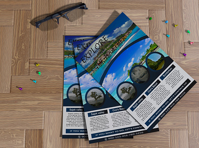 TOURIST FLYER DESIGN graphic design