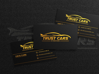 CAR Business card graphic design