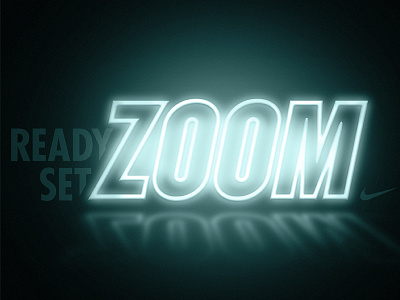 Nike Zoom Relay Logo 2 branding design graphic design logo nike nike running running typography