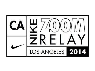 Nike Zoom Relay - Geo-Specific branding design graphic design logo nike nike running running typography