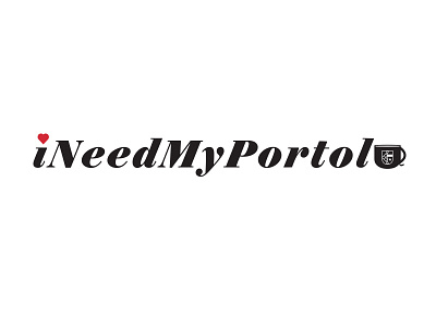 iNeedMyPortola Sticker branding fun logo stickers