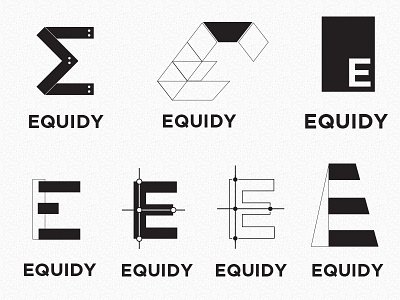 Equidy Logo brand branding deisgn graphic design logo logos