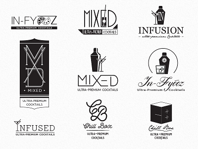 Ultra-Premium Cocktails Logos