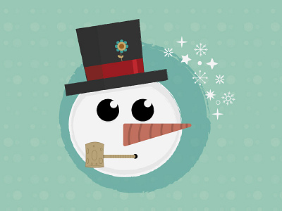 Frosty the Snowman christmas design frosty fun holidays illustration snowman vector winter