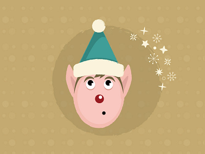 Elf christmas design elf fun holidays illustration vector winter
