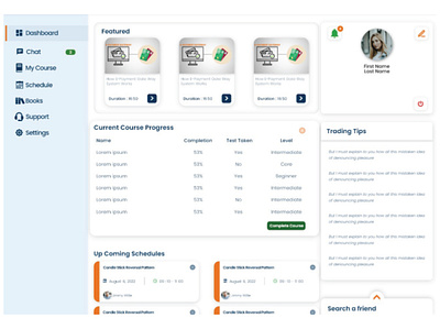 LMS Dashboard app dashboard lecturer lms student