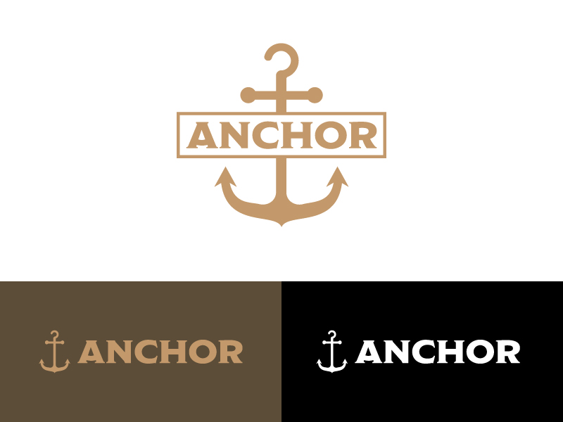 Anchor - Logo Design by Tom Hayes on Dribbble