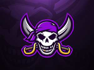 Pirate Mascot Logo by Tom Hayes on Dribbble