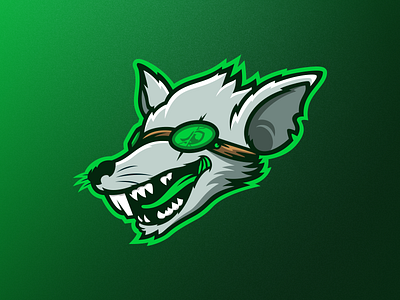 F1lthyRat Mascot Logo