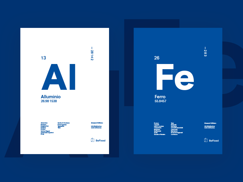 BeFixed Poster poster swiss graphic chemistry branding ui poster fixed window
