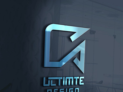 Now, UltimteDesign is on Dribble! business logo crative logo graphic design illustration logo logo design logo inspirations logos minimalist logo portfolio