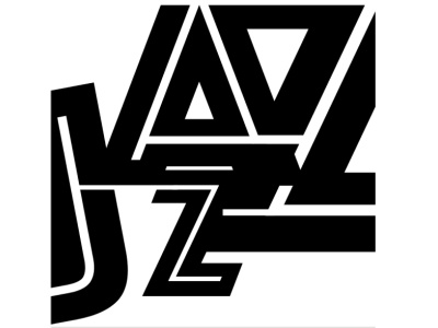 Illustrative Type; Jazz design graphic design poster design typography vector