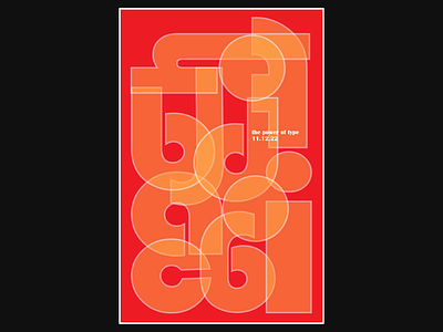 Type Poster color design graphic design illustrator poster poster design print typography
