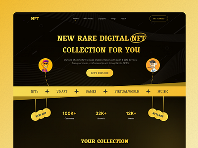 NFT Landing Page