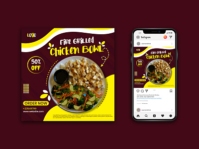 Food Social Media Banner Design. banner banner design banner mockup branding design designer food food banner food logo graphic design illustration logo restaurant banner social media social media post t shirt desgn typography vector