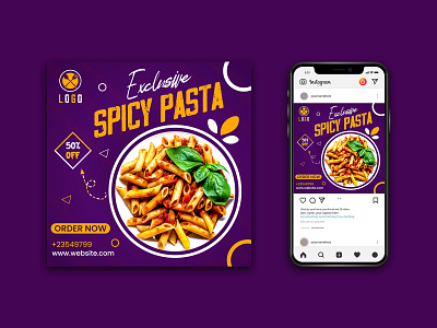 FOOD SOCIAL MEDIA BANNER