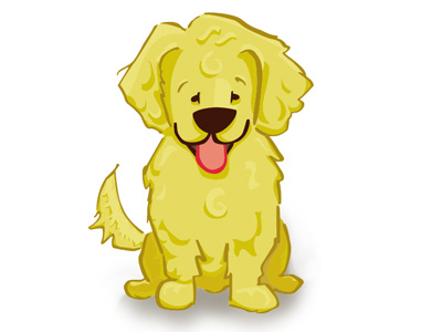 Daisy For Social Dog Examiner dog dog sitting golden retriever yellow dog