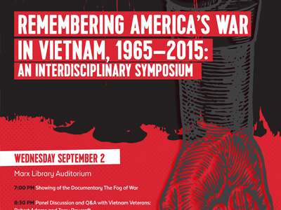 Vietnam War & Memory Main Poster300